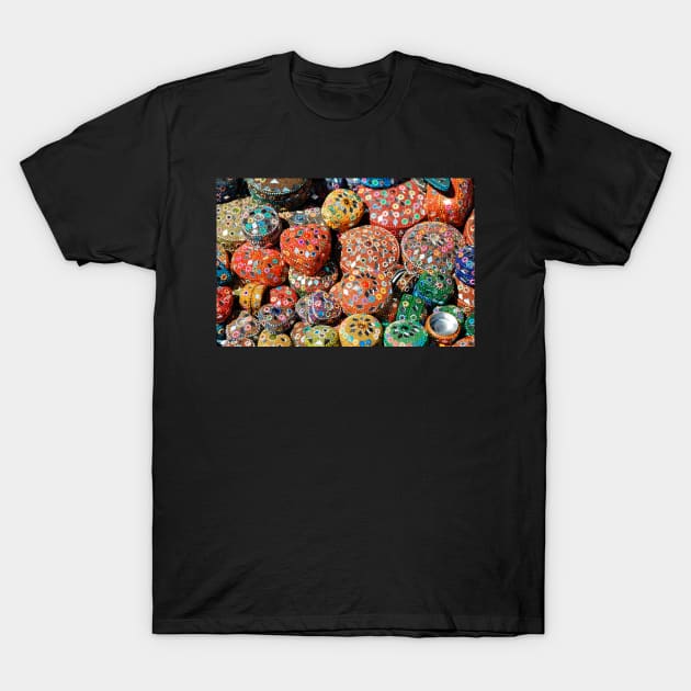 Goods for Sale at Souvenir Shop T-Shirt by jojobob